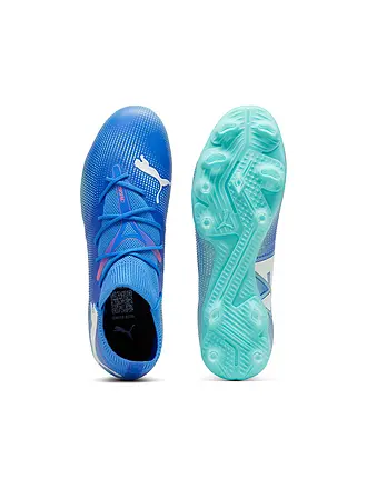 PUMA | Chaussures de football à crampons pour hommes Future 7 Match FG/AG | türkis